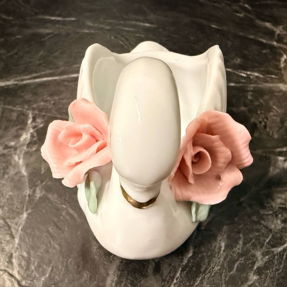 Decorative Swans Pin Cushion, Ring Holder and Dish - Picture 12 of 16